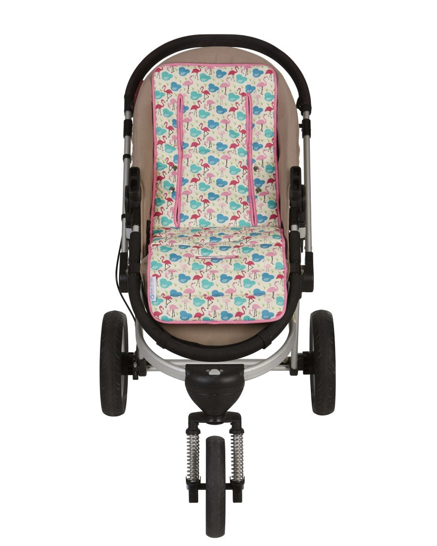 Floral pram outlet liner